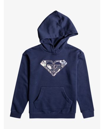 Sudadera con capucha Roxy Wildest Dreams azul marino para niña de 8 a 16 años