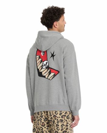 Hombre con sudadera de capucha Volcom Seth Conboy Gris