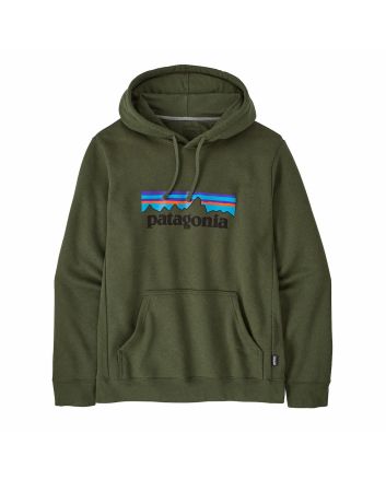 Sudadera con capucha Patagonia P-6 Logo Uprisal Verde Pino Unisex