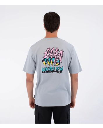 Hombre con camiseta Hurley Etam Scar Gris