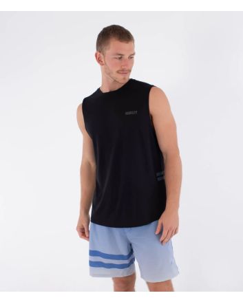 Hombre con Camiseta sin mangas Hurley Muscle Tank negra
