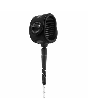Invento para tablas de Surf FCS Freedom Helix 6’ All Round Leash en color blanco y negro