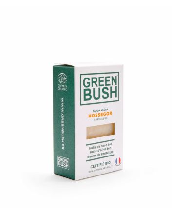 Jabón Vegano saponificado en frío Green Bush Bio Cosmos 100gr