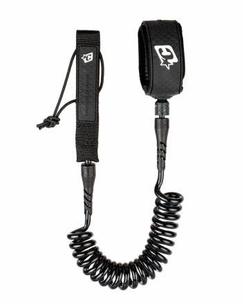 Invento de tobillo para foil surfing Creatures Foil Ankle Coil 6' Negro 