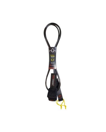 Invento de Surf para olas grandes Stay Covered XXL Big Wave Surf Leash 12' Negro 