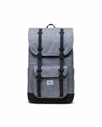 Mochila Herschel Little America Backpack 30L Raven Crosshatch Unisex