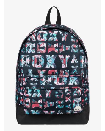 Mochila Pequeña Roxy Sugar Baby 16 Litros Anthracite Urban Flavor