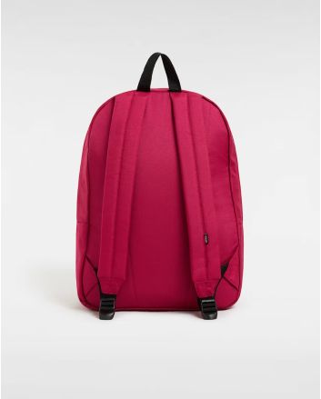 Mochila escolar Vans Old Skool Classic 22L color rosa cereza 