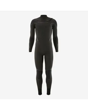 Traje de Surf con cremallera en el pecho Patagonia M's R1 Yulex negro para hombre 