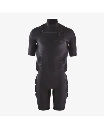 Neopreno de Primavera con protección contra impactos Patagonia ​​R1 Yulex Impact Springsuit negro para hombre