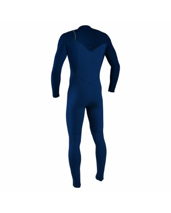 Traje de surf con cremallera en el pecho O'Neill Hyperfreak 4/3mm Plus Azul Marino para hombre