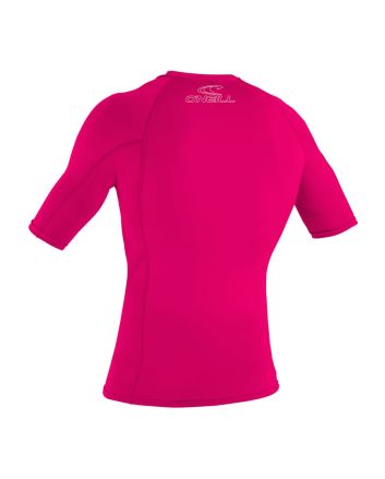 Licra de manga corta O'Neill Youth Basic Skins UPF 50 Fucsia 