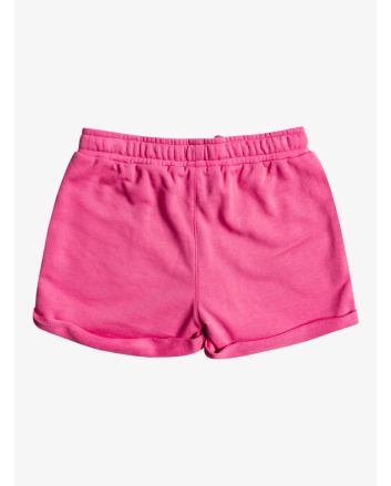 Short de chándal Roxy Happiness Forever rosa para niña de 8 a 16 años 
