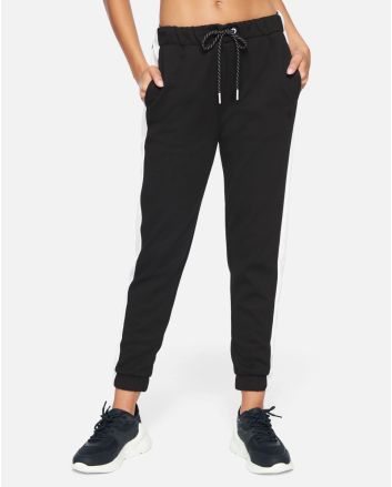 Pantalón Jogger Hurley Therma Fleece negro para mujer 