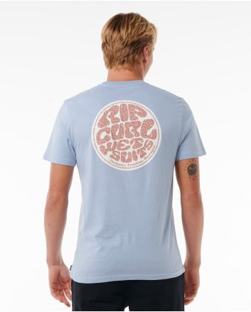 Hombre con Camiseta de manga corta Rip Curl Passage Azul