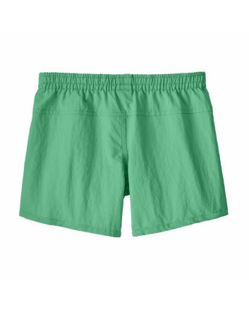 Bañador Patagonia Baggies Shorts 4'' verde aloe para niño, sin forro, con cintura elástica y bolsillos de drenaje