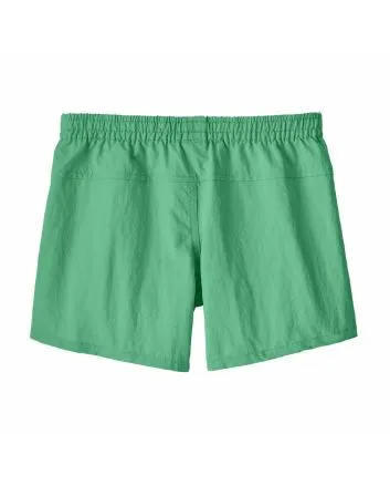 Bañador Patagonia Baggies Shorts 4'' verde aloe para niño, sin forro, con cintura elástica y bolsillos de drenaje