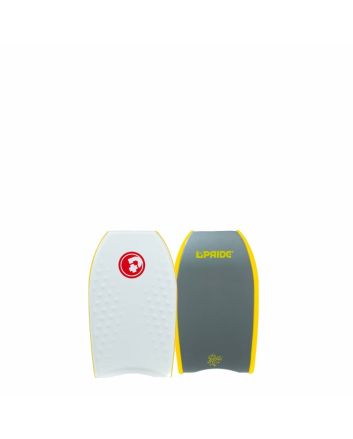 Tabla de bodyboard infantil Pride Romeo 22'' Mini Kick Board Blanca 