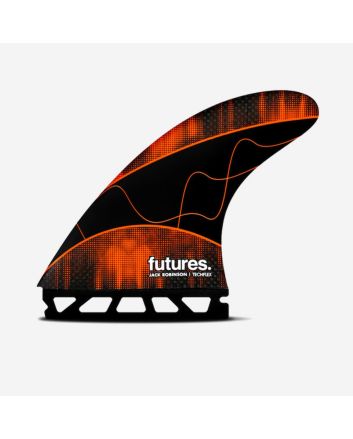 Quillas de Surf Futures Jack Robinson Techflex Orange Thruster Large