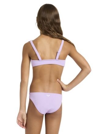 Niña con Bikini Bralette Roxy Girl Solid Active Violeta