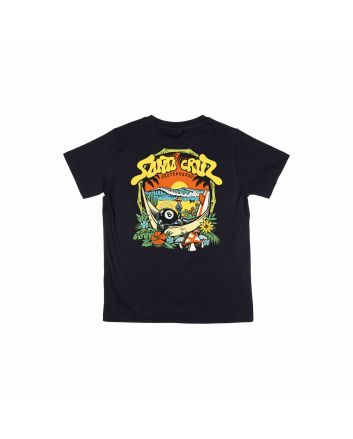 Santa Cruz Camiseta Youth Winkowski 8Baller Trip negra para niño/a 6-14 años