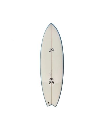 Tabla de surf Shortboard Lost RNF 1996 5'8'' 32L Blanco-Azul 