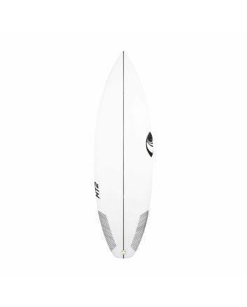 Tabla de surf shortboard Sharpeye Holy Toledo 2 6'0 27.5 Litros Blanca FCS 2 Cola Squash