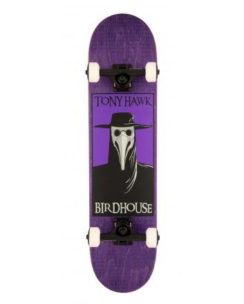 Skate Completo Birdhouse Stage 3 Plague Doctor 7.5" morado