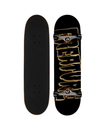 Skate Completo Creature Logo Outline Large 8.25" x 31.5" Negro-Dorado