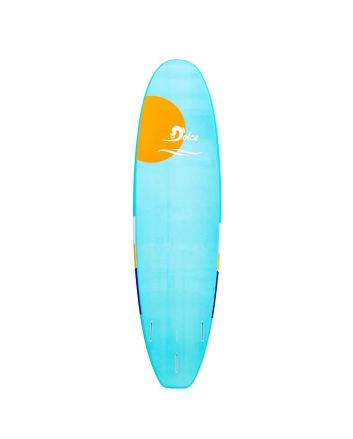 Tabla de Surf Softboard Zeus Dolce 7'0 55,12L Mini Malibú Thruster Futures 