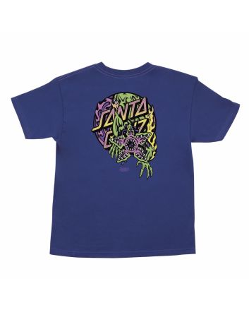 Camiseta Santa Cruz x Stranger Things Demogorgon Dot azul cobalto para niño/a 6-14 años