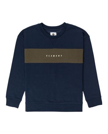 Sudadera sin capucha Element Brand Sergio azul marino para chico
