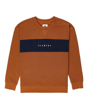 Sudadera sin capucha Element Brand Sergio azul marino para chico
