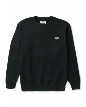 Sudadera Vissla Solid Sets Eco Negra para hombre