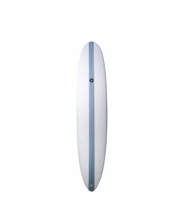 Tabla de surf longboard Summer Vibes Performance 9'1'' azul/blanco con sistema de quillas 2+1