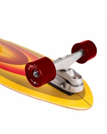 Surfskate Completo Arbor Jordan Brazie 32.5in x 10in C7 Amarillo-Rojo