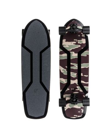 Surfskate Completo Quiksilver Leonardo Firavanti LF Pro Skate 33.8" x 9.9" negro camo