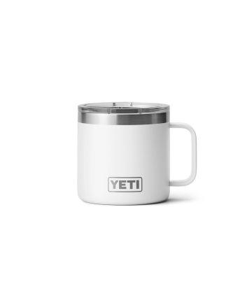 Taza termo Yeti Rambler 14oz Blanca