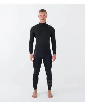 Hombre con Traje de Neopreno Hurley Air Art 3/2mm Fullsuit Negro 