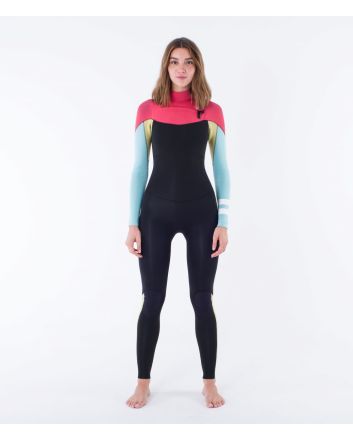Mujer con Traje de surf Hurley Advant 4/3mm Fullsuit Spiced Coral
