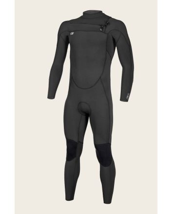 Traje de neopreno con cremallera en el pecho O'Neill Ninja 4/3mm negro para hombre