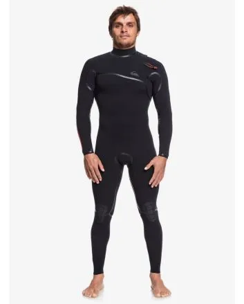 Hombre con traje de surf sin cremallera Quiksilver Highline Pro Goofy 1mm selllado