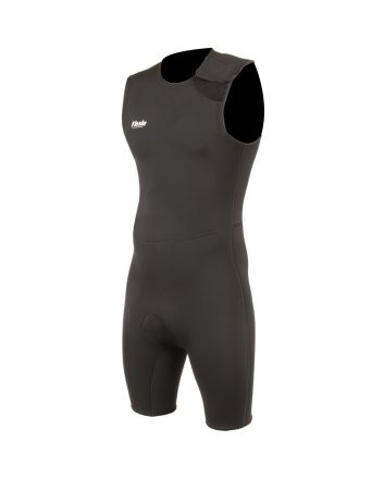Traje de Surf corto sin mangas Vissla 7 Seas Short John 2/2mm negro para hombre 
