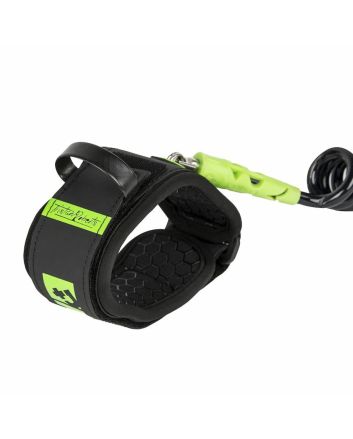 Invento Bodyboard Pride Tristan Roberts Biceps Leash 8mm PPS Negro-Verde