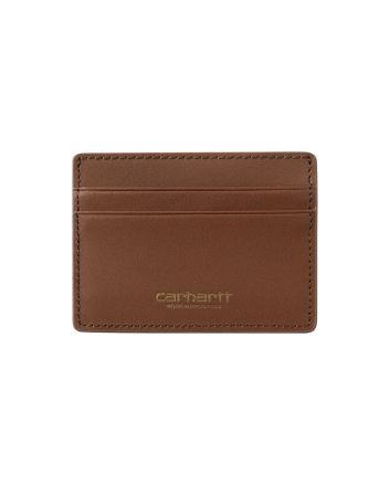 Cartera Tarjetero Carhartt WIP Vegas Cardholder Marrón Coñac-Dorado Unisex