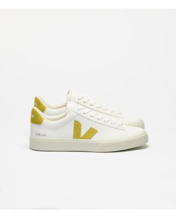 Zapatillas Veja Campo Chromefree Leather White Liquor Unisex 