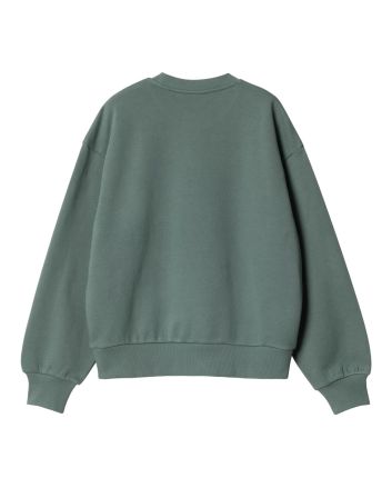 Sudadera Carhartt WIP W' Casey Sweatshirt Silver Pine-Silver para mujer