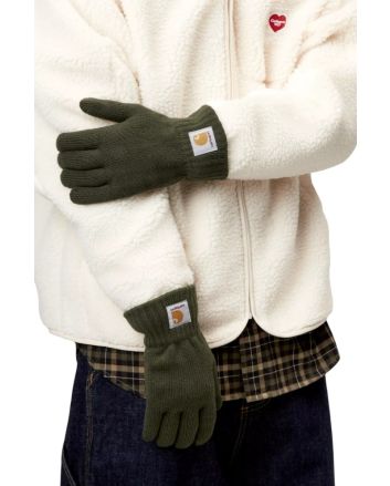 Guantes de punto Carhartt WIP Watch Gloves Verde Opuntia Unisex 