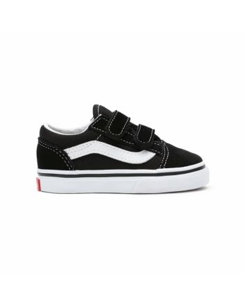 Zapatillas Vans Old Skool V en color negro para niños de 1 a 4 años 