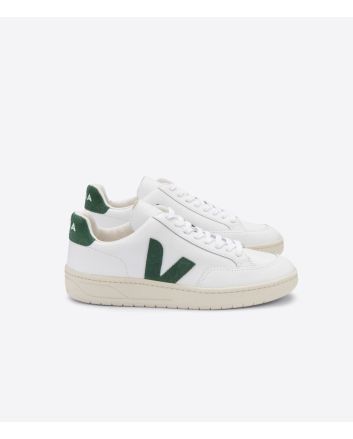 Zapatillas ecológicas Veja V-12 Leather Extra White Cyprus 